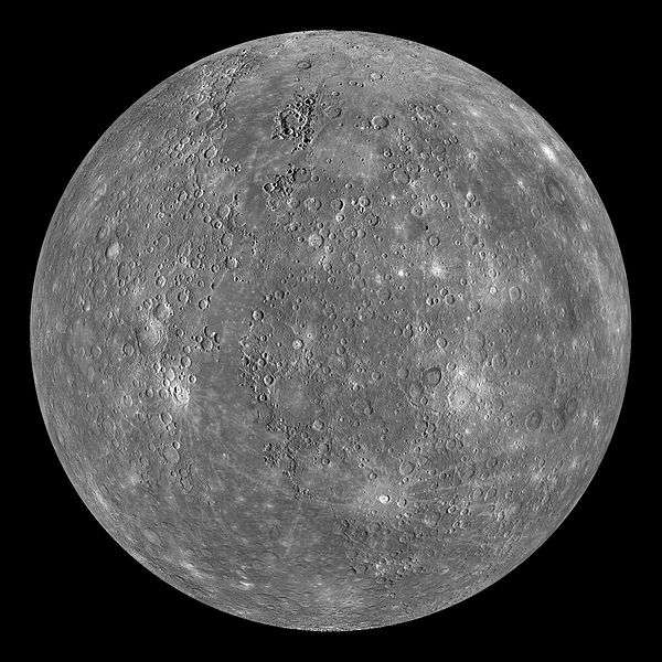 Planeta Merkury puzzle online ze zdjęcia