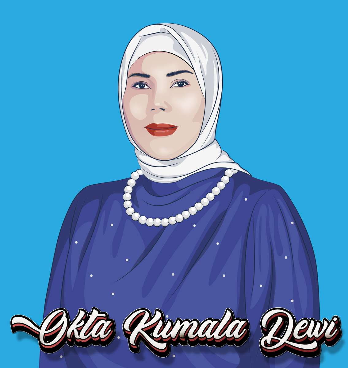 Okta Kumala Dewi puzzle online ze zdjęcia