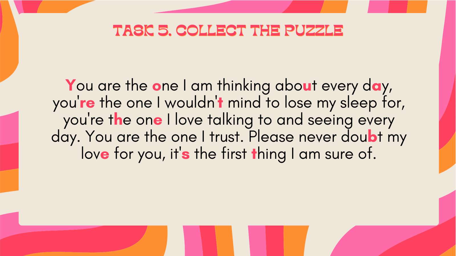 Etap 5 - Zagadka puzzle online