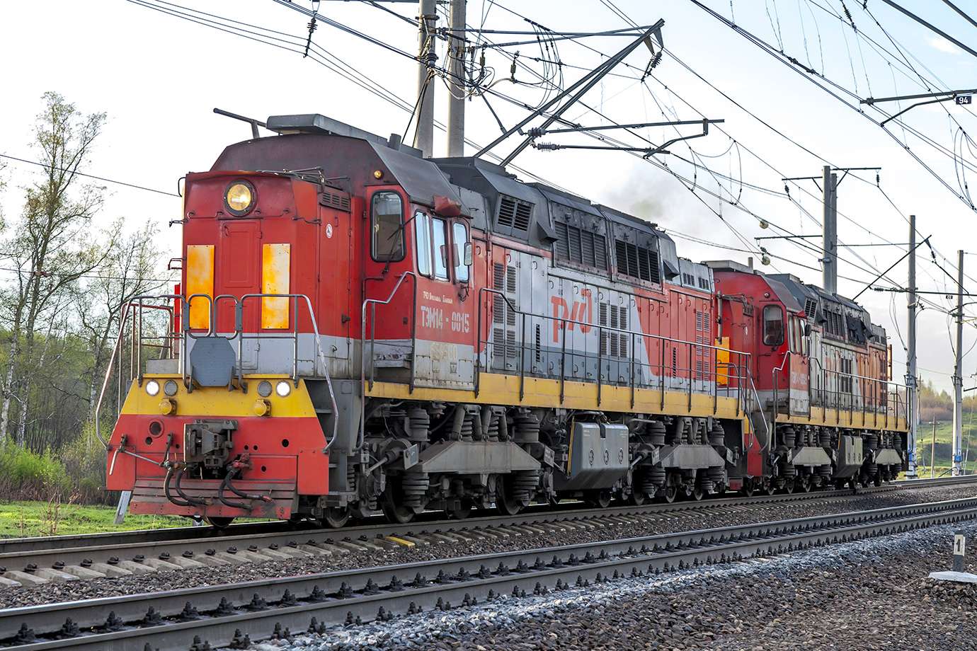 lokomotyw spalinowych Kolei Rosyjskich puzzle online