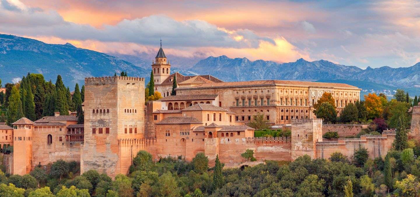 Alhambra, Hiszpania puzzle online ze zdjęcia