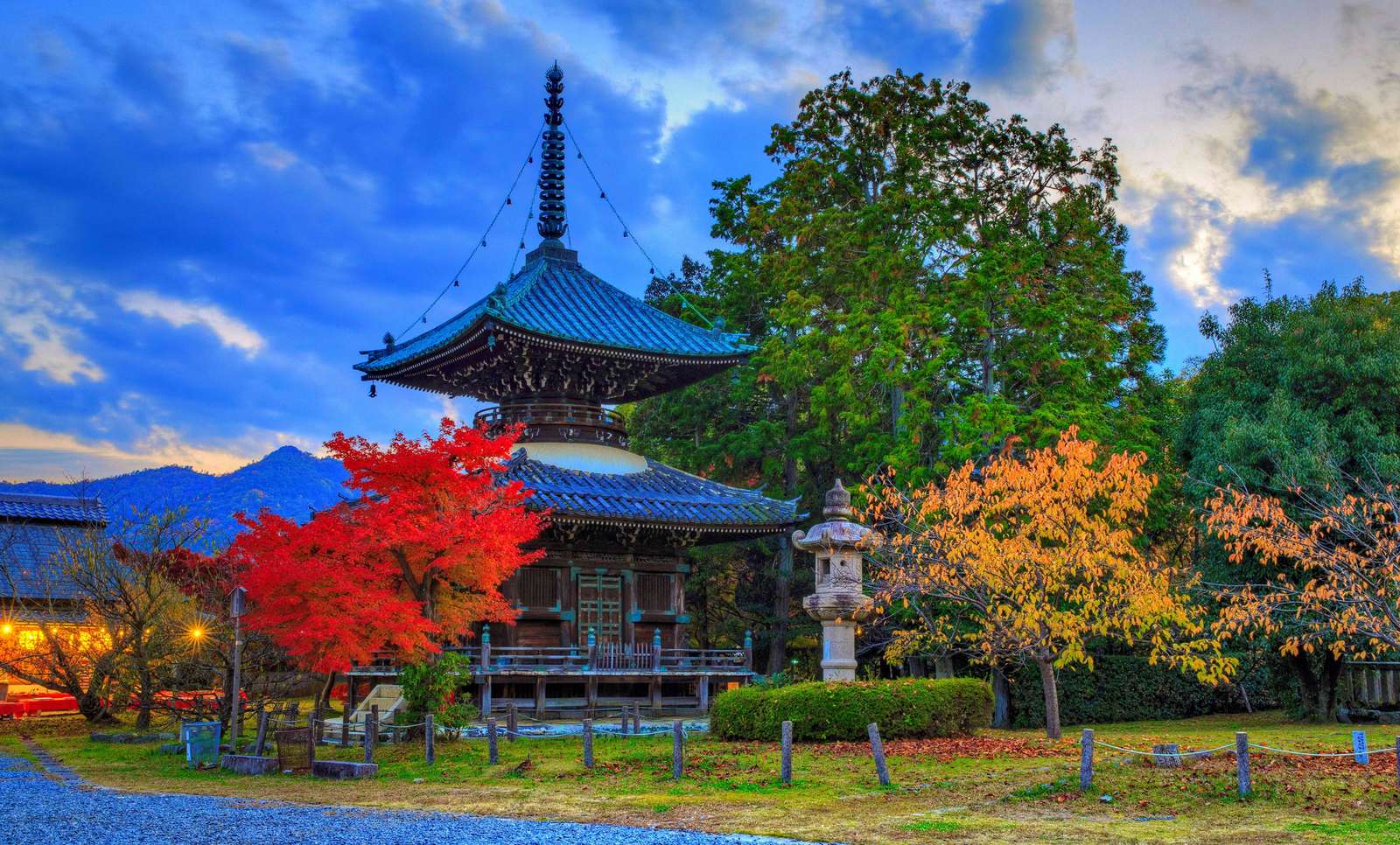 Pagoda Kioto puzzle online ze zdjęcia