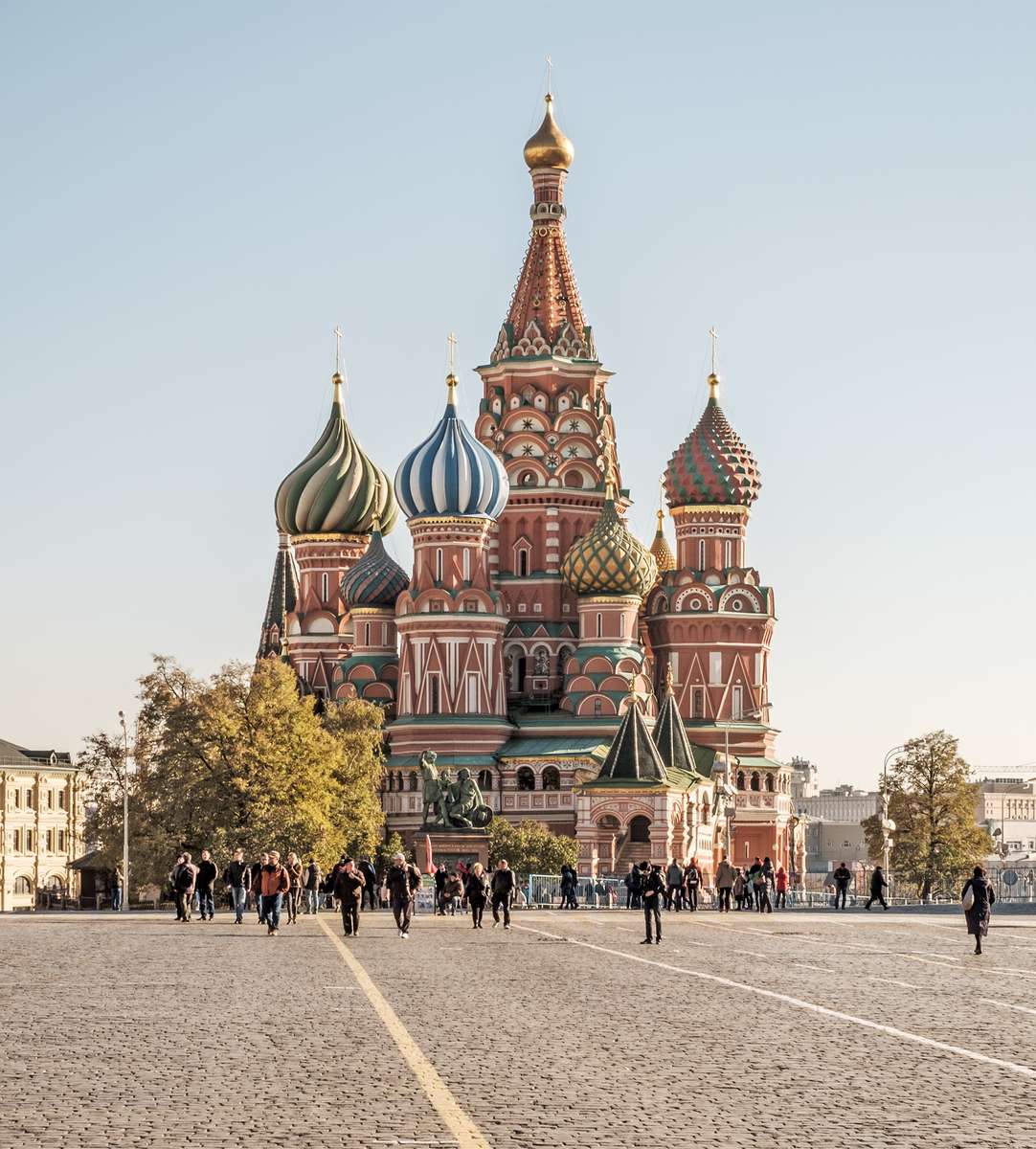 Bazylika katedralna Rosja puzzle online ze zdjęcia