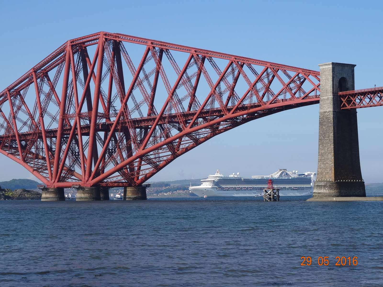 Szkocja Forth Bridge puzzle online ze zdjęcia