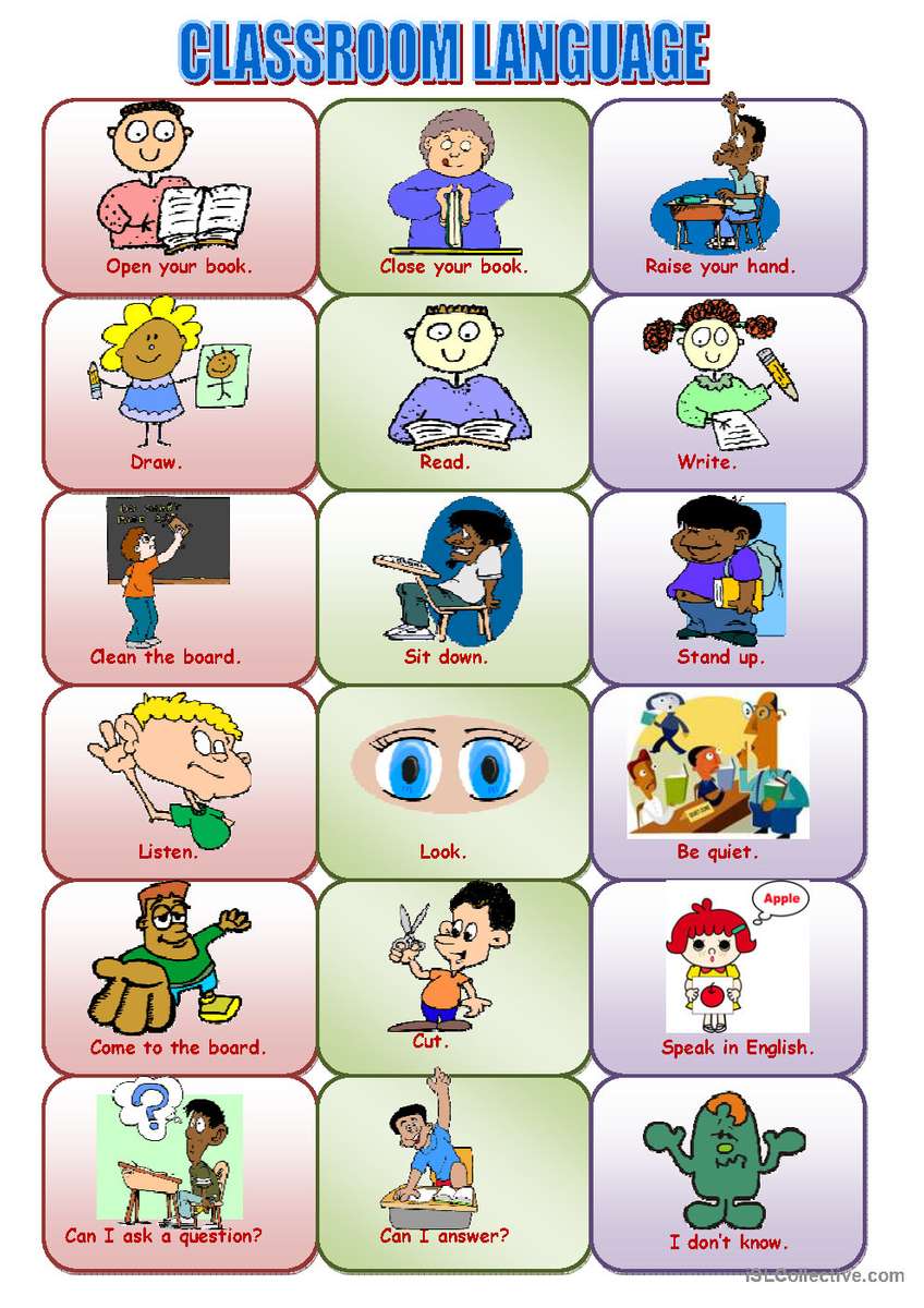 język klasowy puzzle online