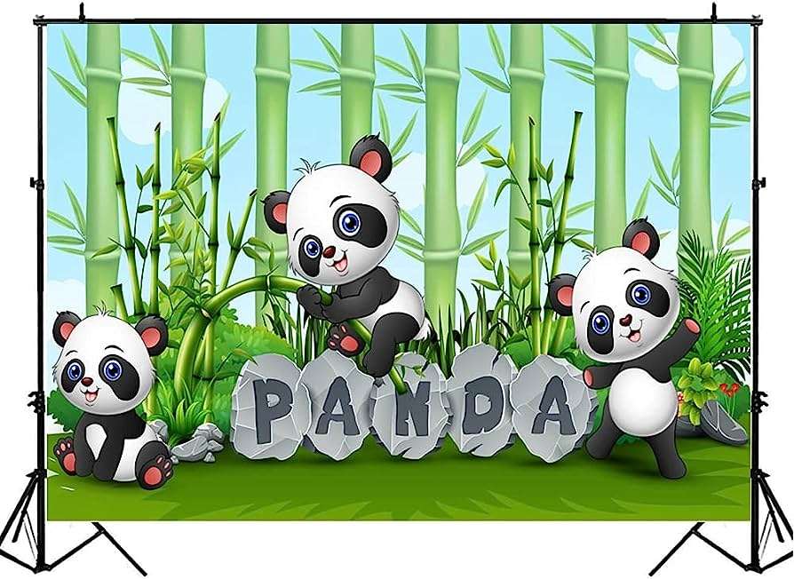 zagadka pandy puzzle online ze zdjęcia
