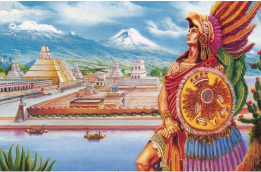 Aztekowie w Mezoameryce puzzle online