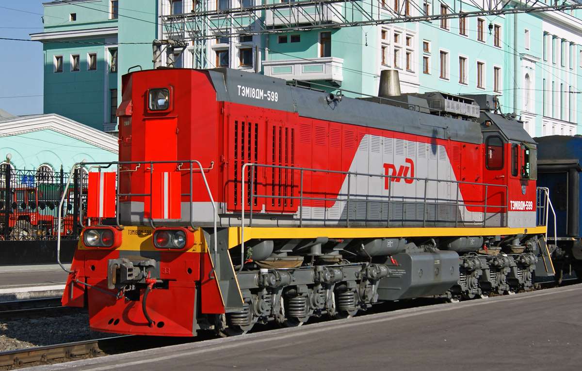 lokomotywa puzzle online