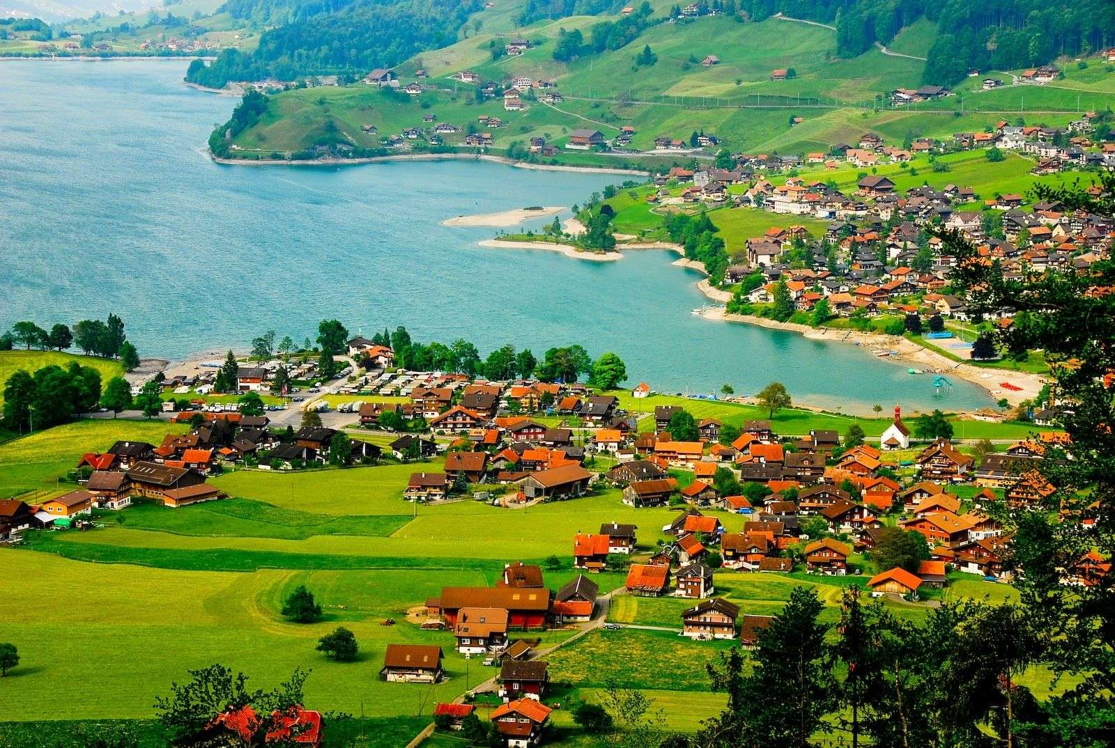 Droga wodna Szwajcaria puzzle online