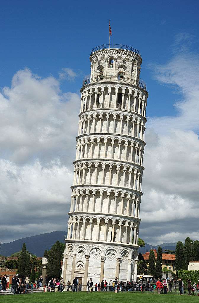 Wieża w Pizie puzzle online ze zdjęcia