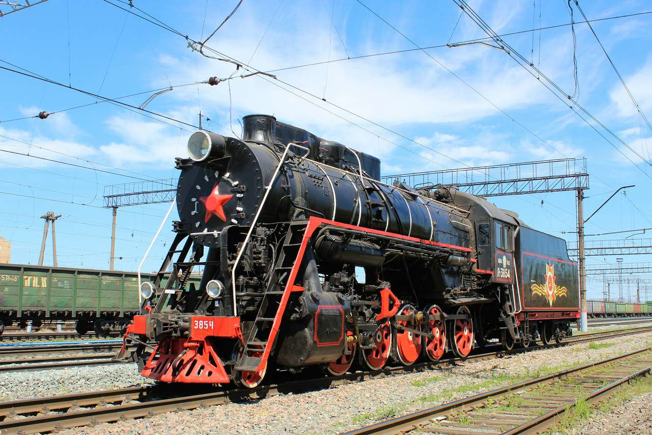 lokomotywa L-3854 puzzle online