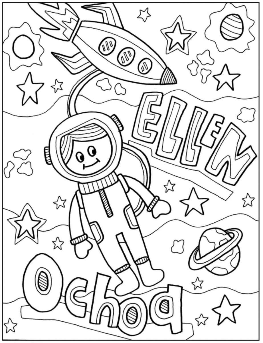 Astronauta Ochoa puzzle online