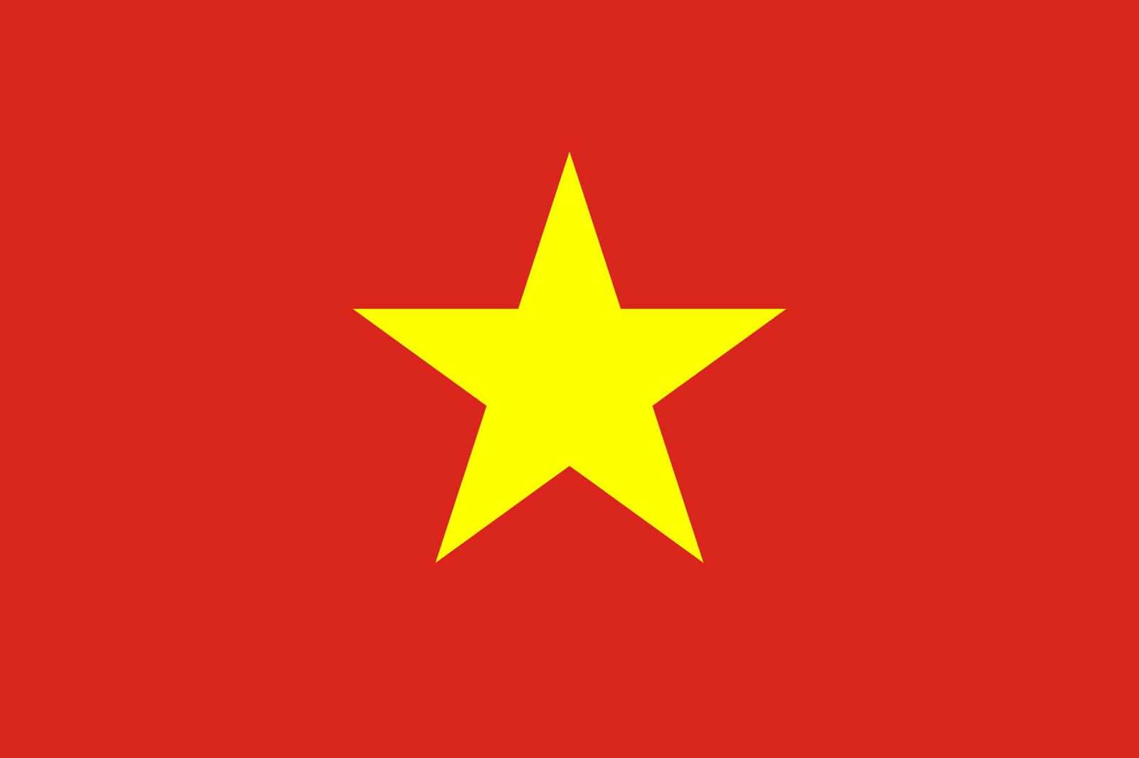 flaga wietnamska puzzle online