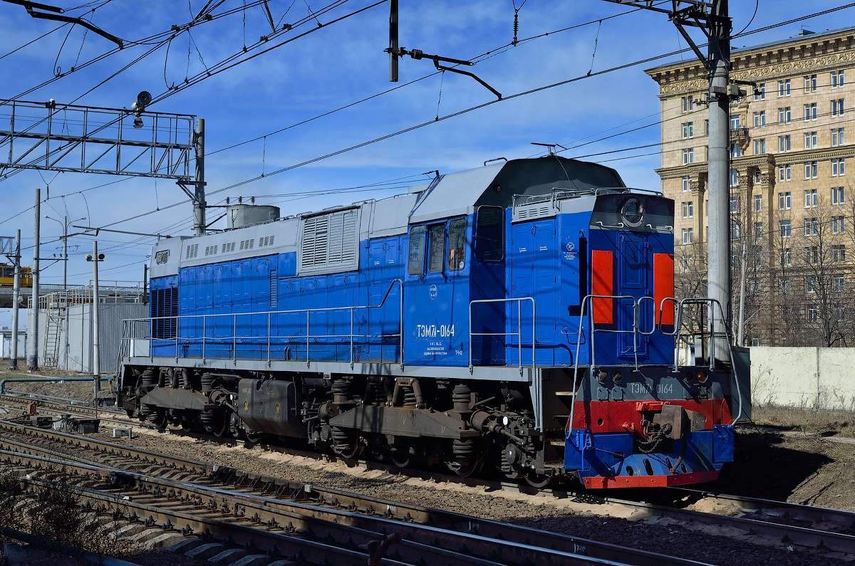 lokomotywa TEM 7A-0164 puzzle online