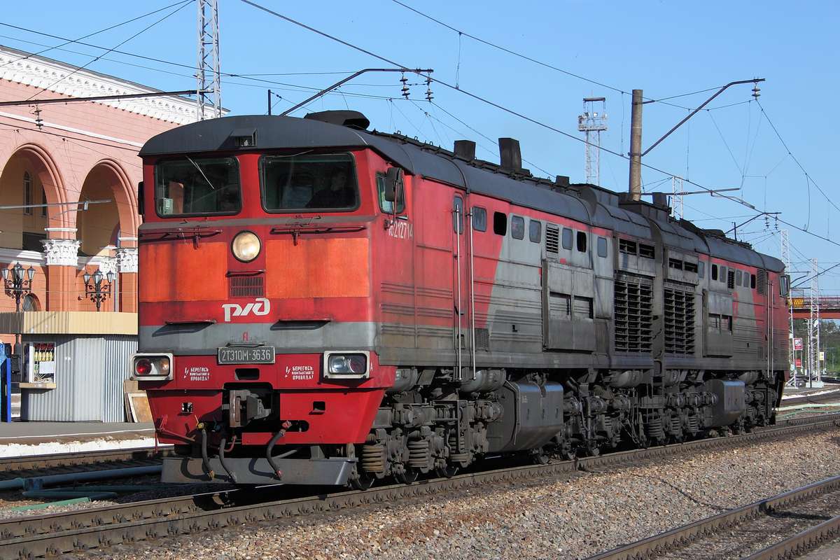 lokomotywa 2 TE10 M-3636 puzzle online