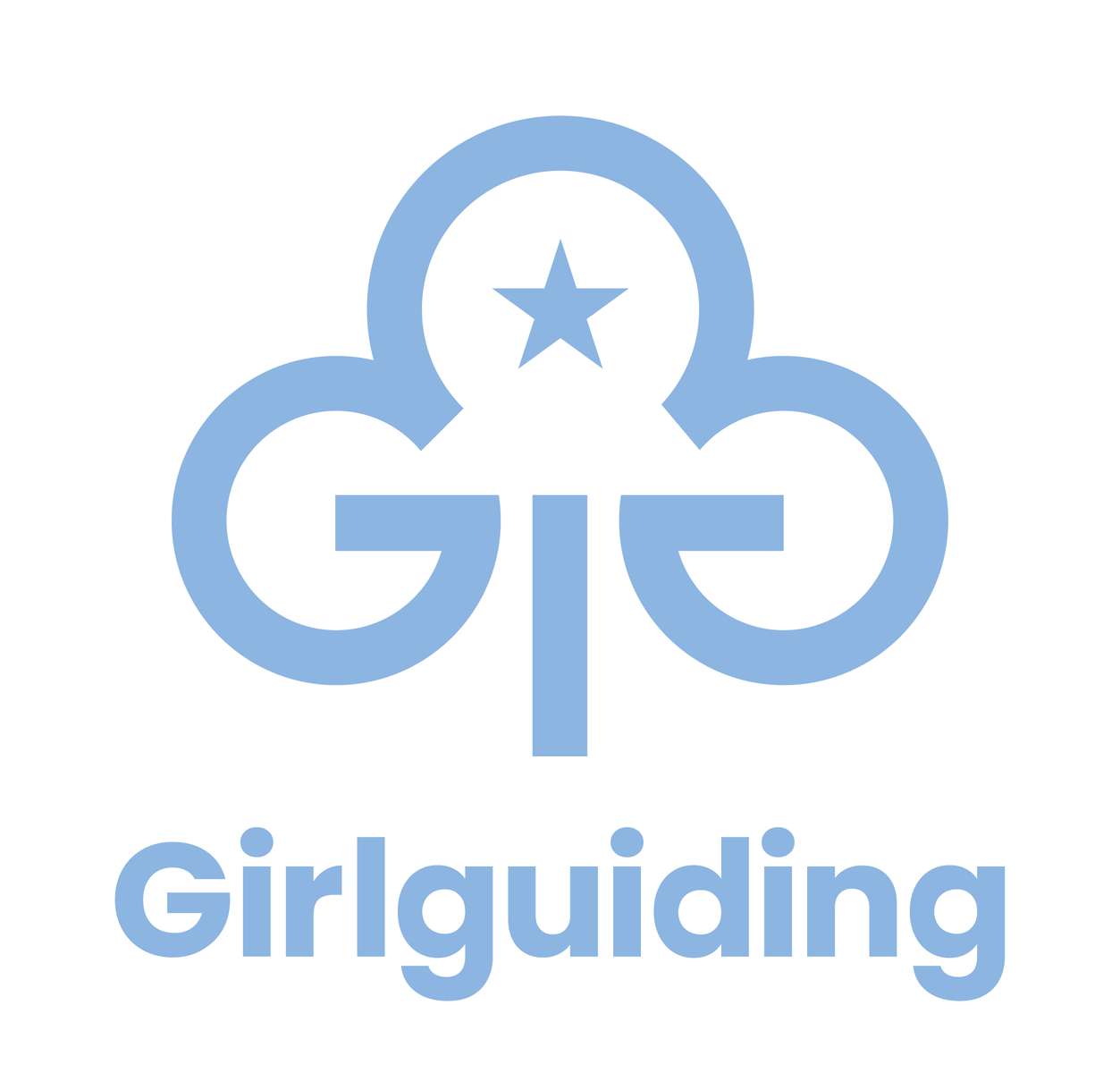 Logo przewodnika dziewczyny puzzle online