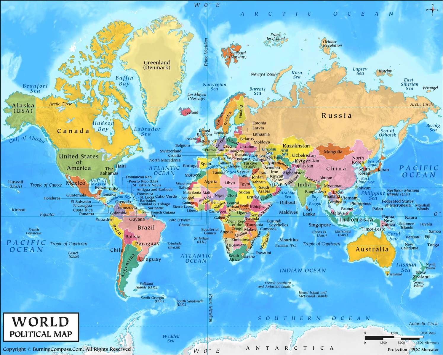 Mapa Ziemi puzzle online ze zdjęcia