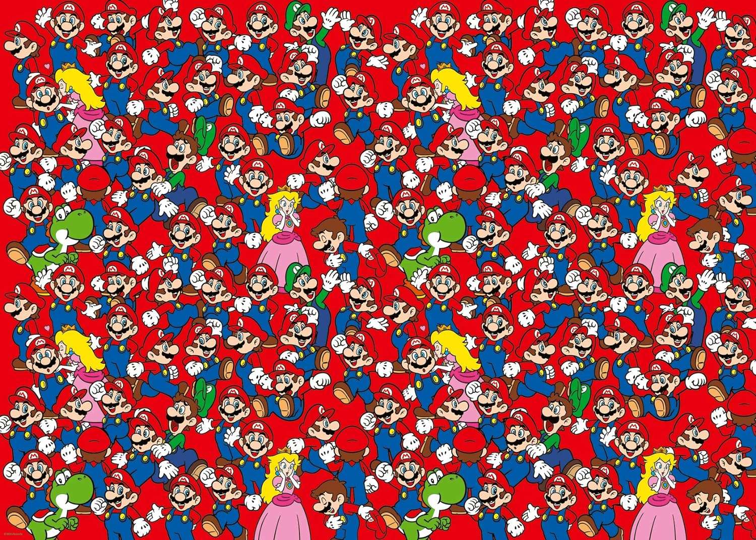 Super Mario puzzle online ze zdjęcia