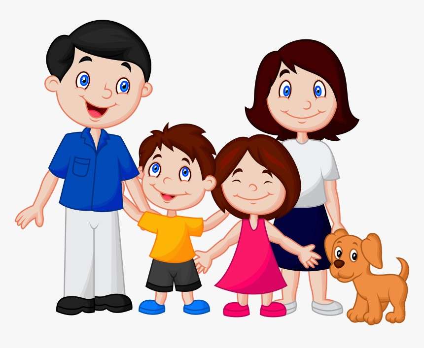 Szczęśliwa rodzina puzzle online ze zdjęcia