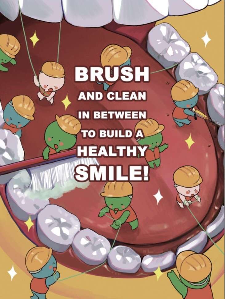 Plakat dentystyczny puzzle online ze zdjęcia