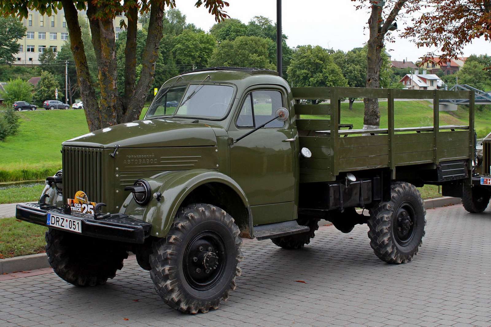 Radziecka ciężarówka GAZ-63 puzzle online
