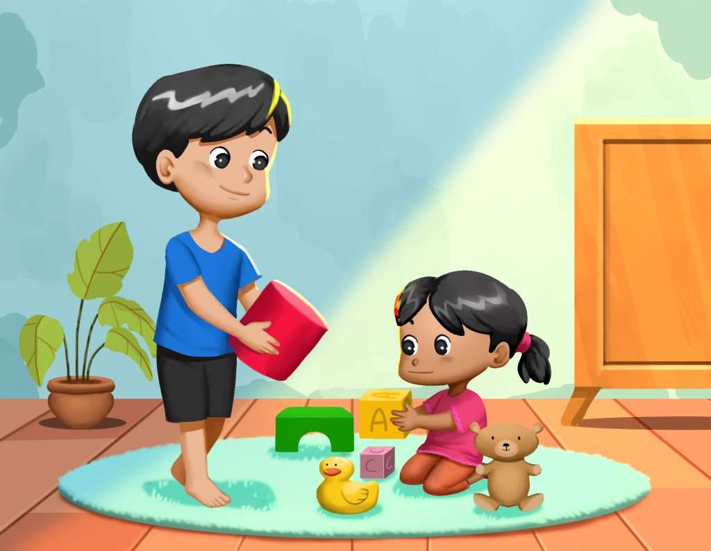 merapikan mainan puzzle online