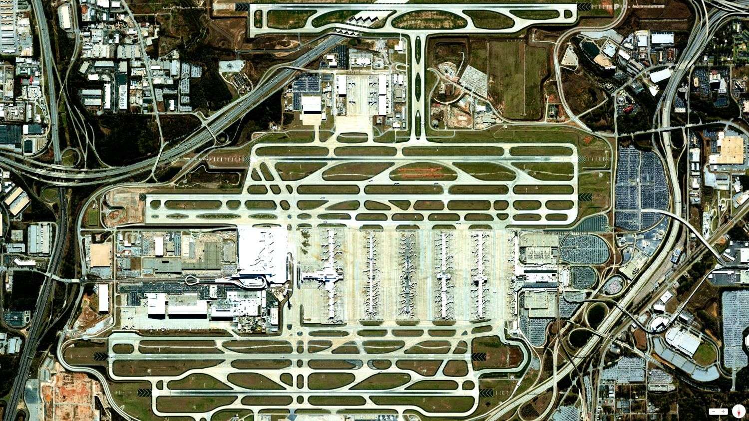 Międzynarodowy port lotniczy Hartsfield-Jackson w Atlancie puzzle online ze zdjęcia