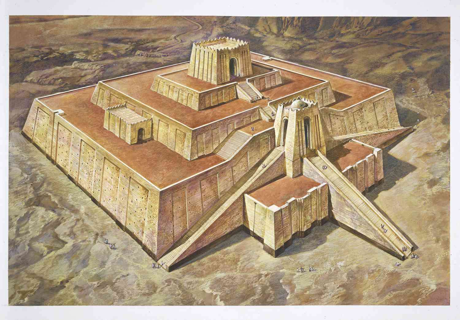 Ziggurat puzzle online