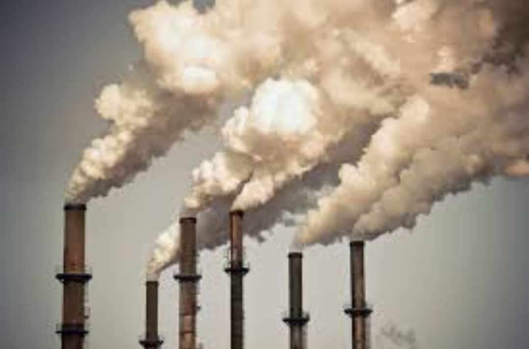 zanieczyszczenie powietrza/spalanie paliw kopalnych puzzle online ze zdjęcia