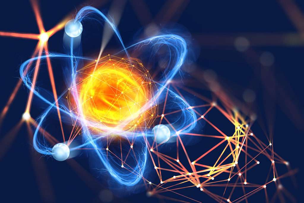 Fizyka atomu puzzle online ze zdjęcia