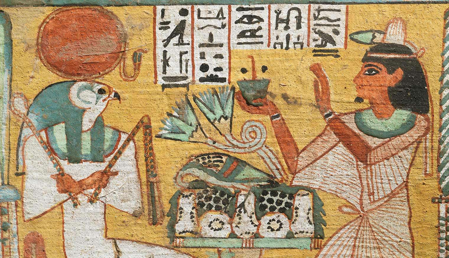 Malarstwo Egiptu puzzle online ze zdjęcia