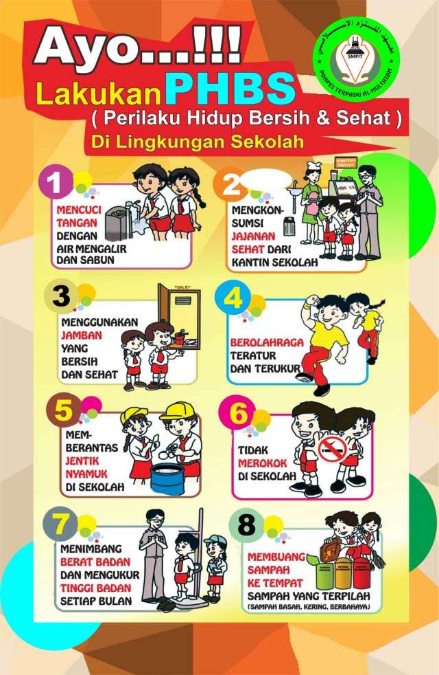 perilaku hidup bersih sehat puzzle online ze zdjęcia