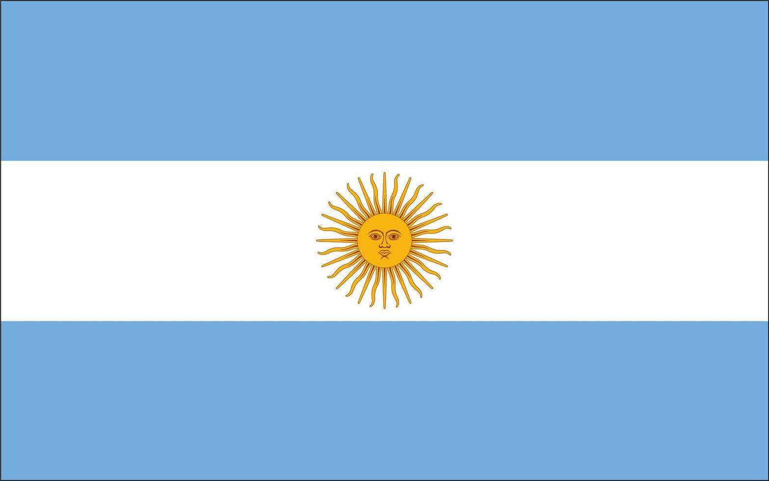 Flaga Argentyny puzzle online ze zdjęcia