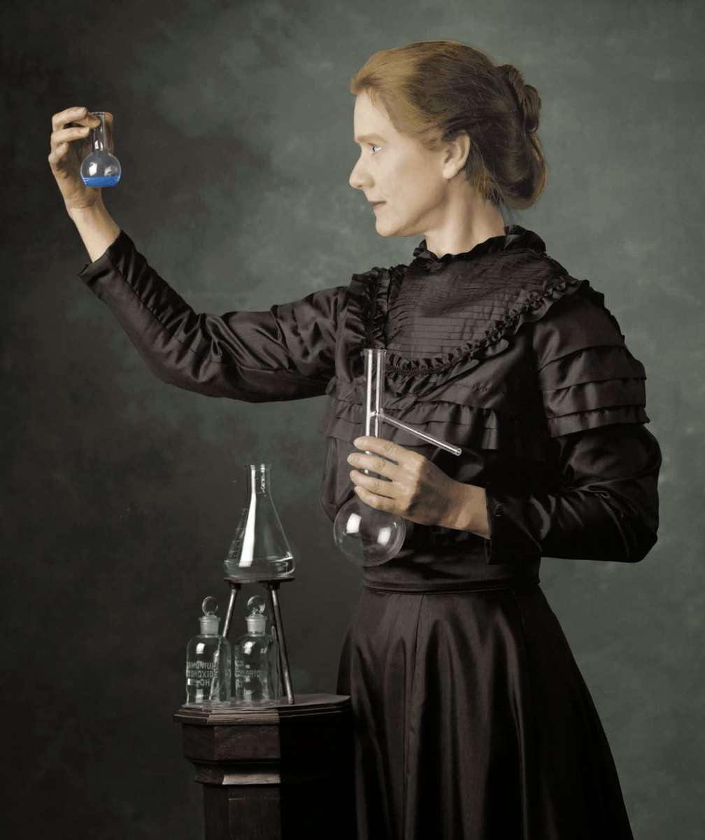Maria Curie puzzle online ze zdjęcia