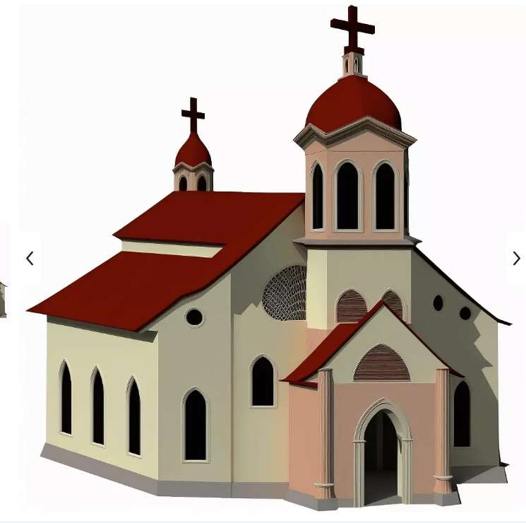 zagadka kościoła puzzle online ze zdjęcia