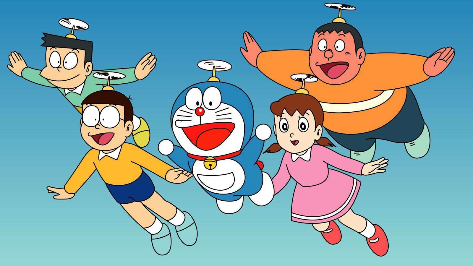 Zagadka Doraemona puzzle online ze zdjęcia