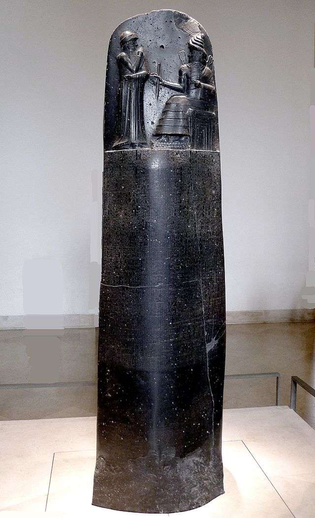 Kodeks Hammurabiego puzzle online ze zdjęcia