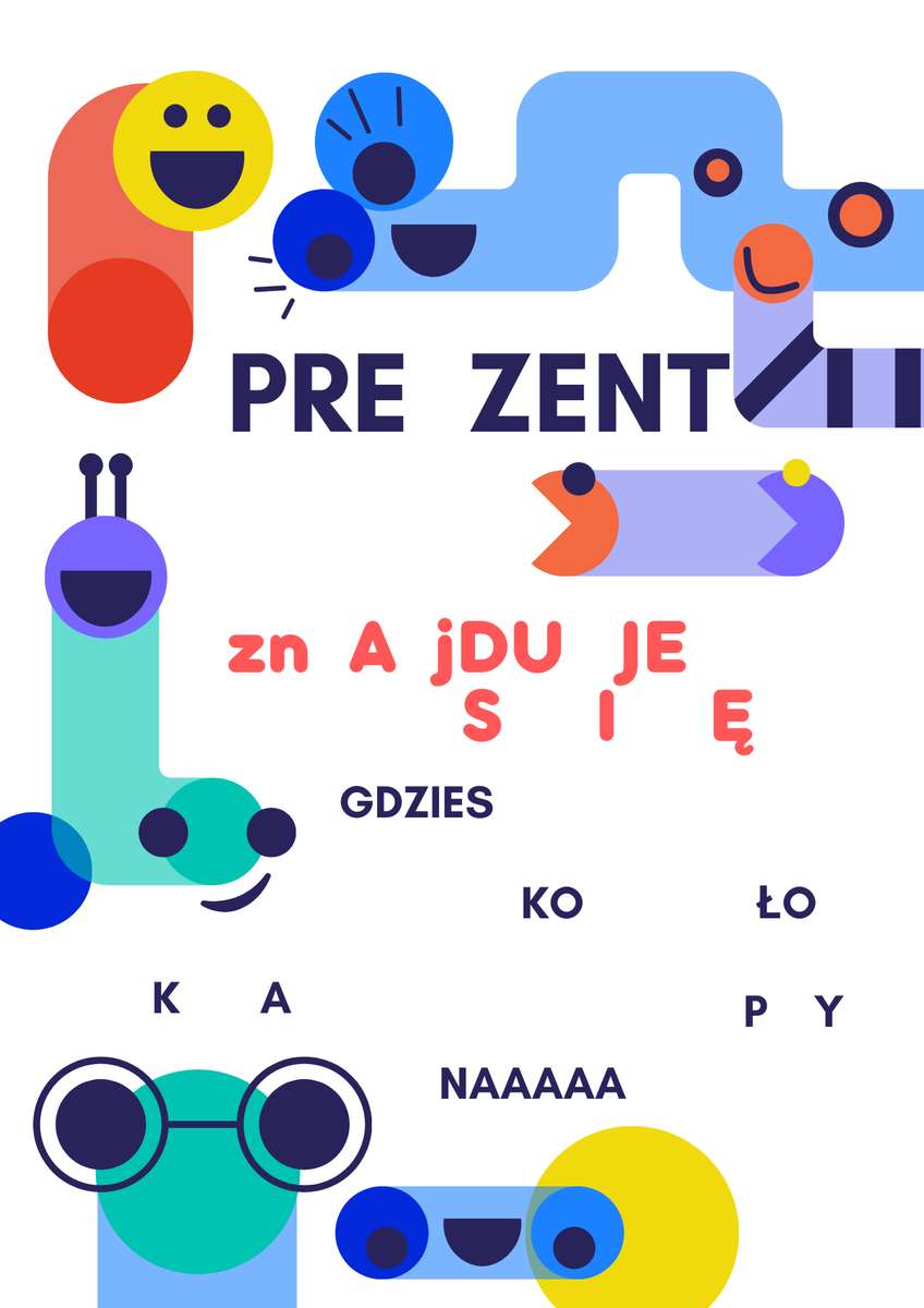 prezent karolki puzzle online