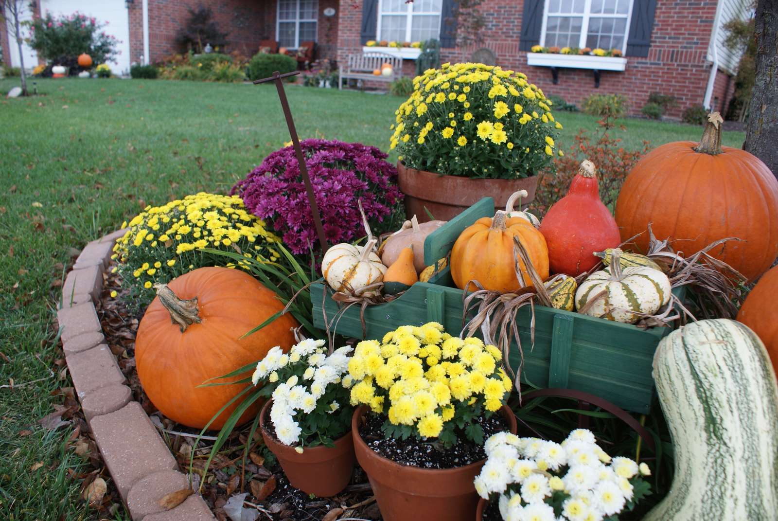 Grupa jesiennych warzyw puzzle online ze zdjęcia