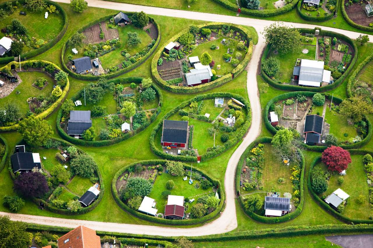 Duński Krajobraz puzzle online ze zdjęcia