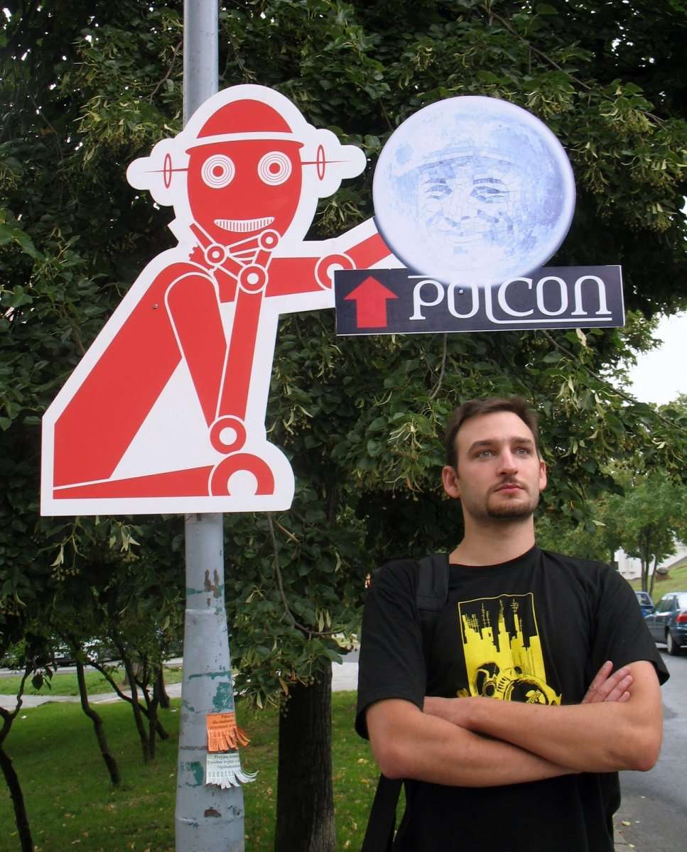 Drogowskaz na Polcon puzzle online