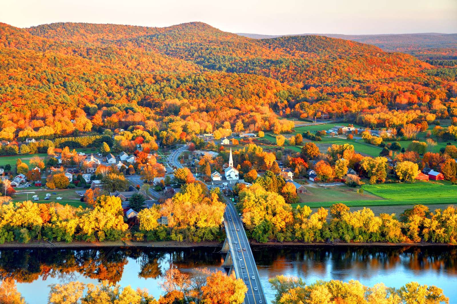 Jesień w Nowej Anglii puzzle online