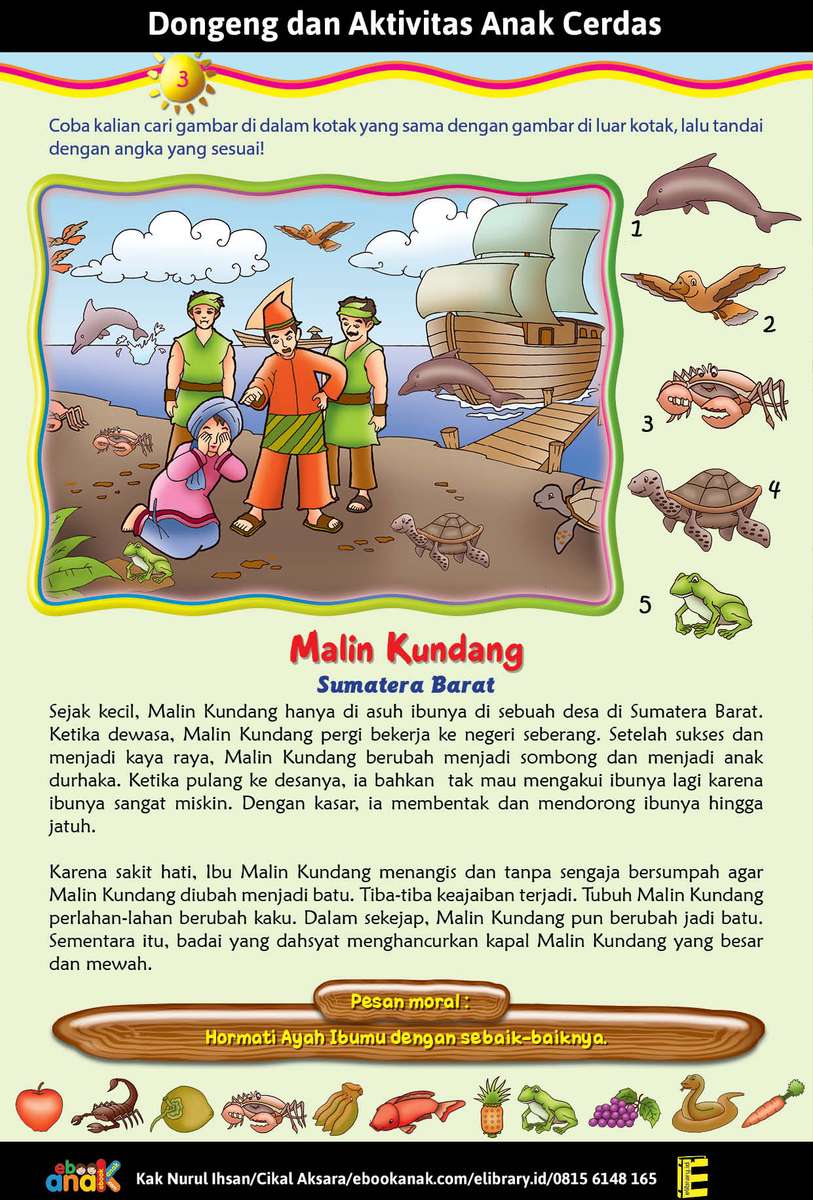 Mały Kundang puzzle online