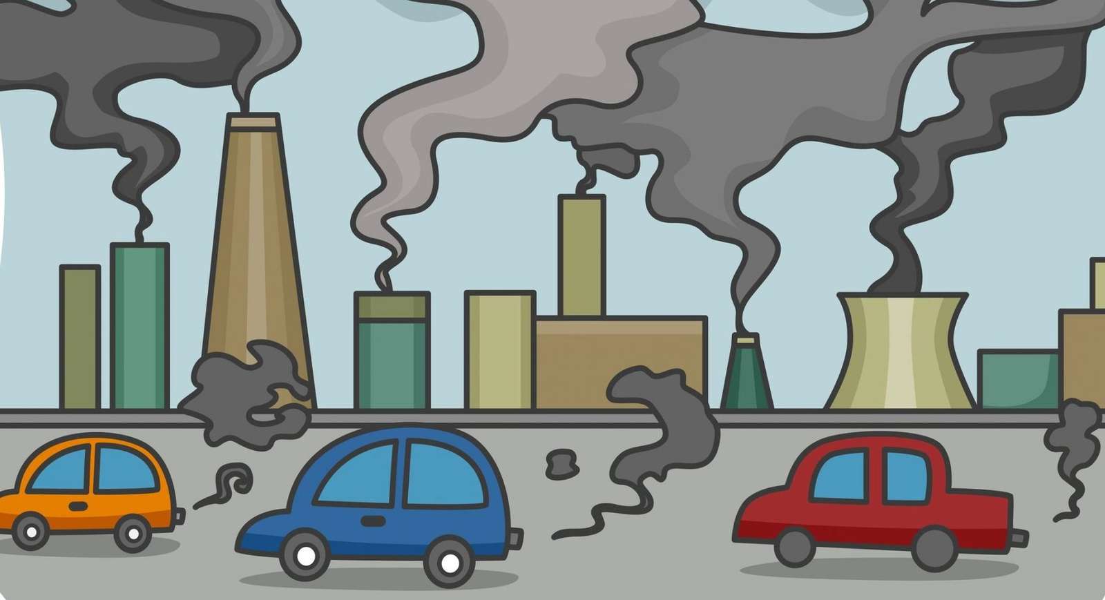 Zanieczyszczenie powietrza puzzle online