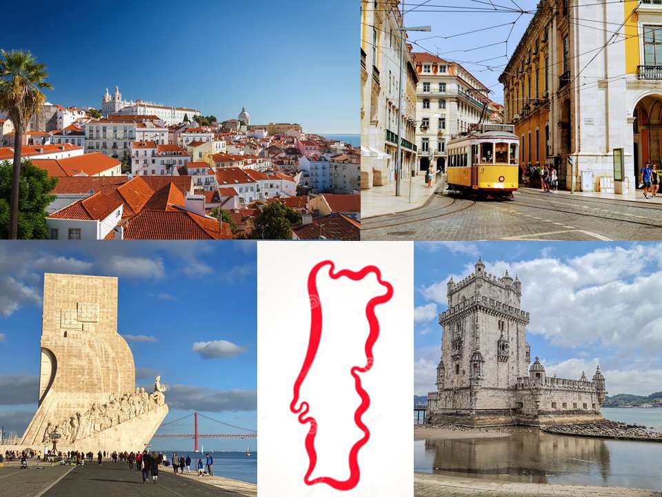 Lizbona Puzzle puzzle online ze zdjęcia