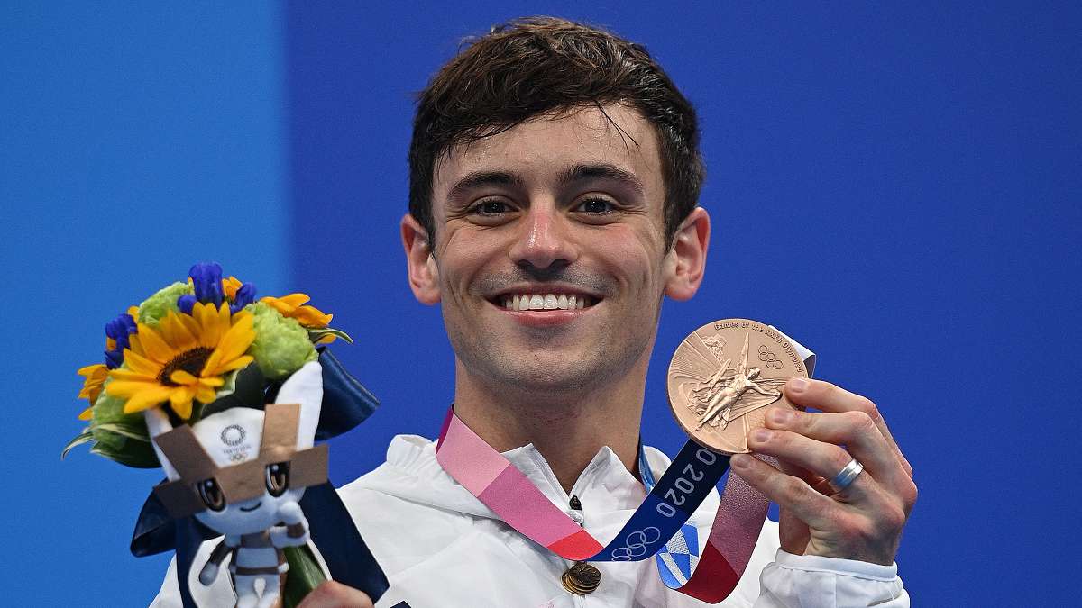 Tom Daley puzzle online ze zdjęcia