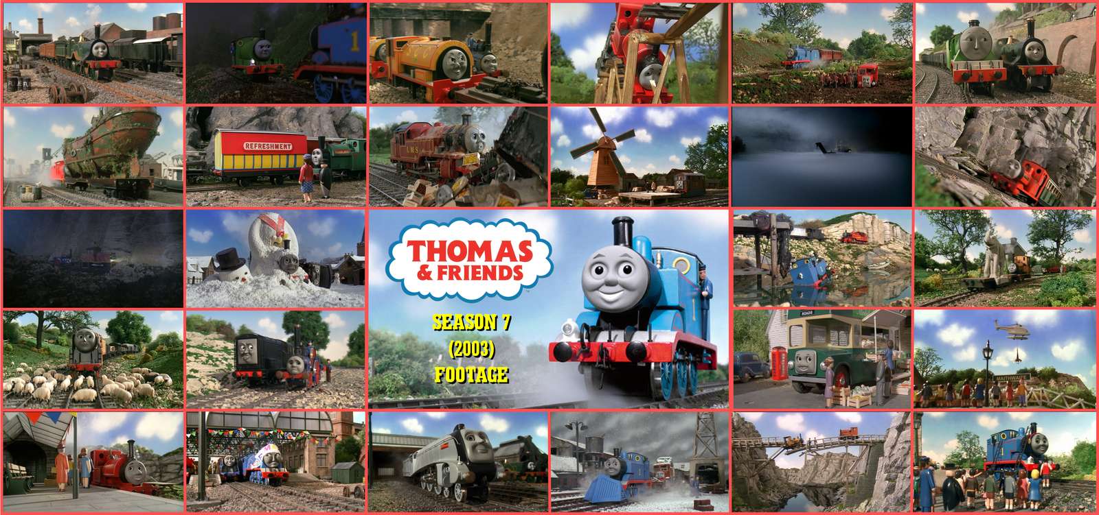 Tomek i przyjaciele Sezon 7 puzzle online ze zdjęcia