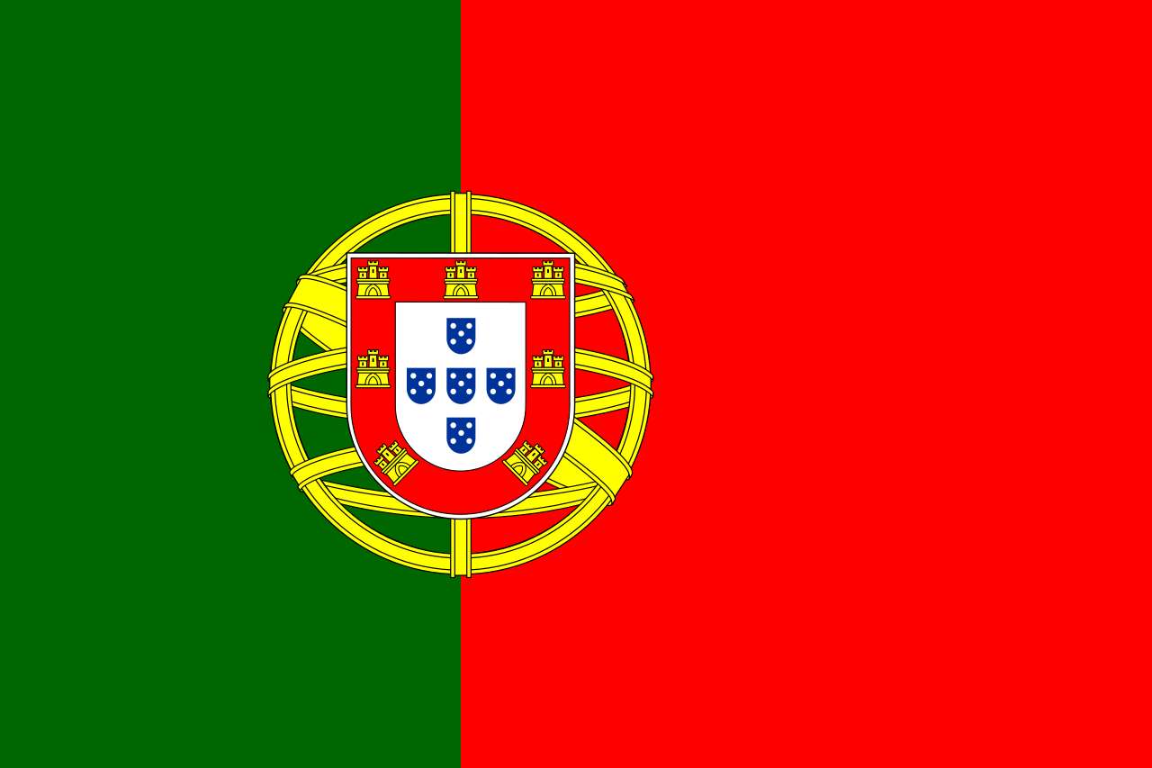 flaga portufalii puzzle online