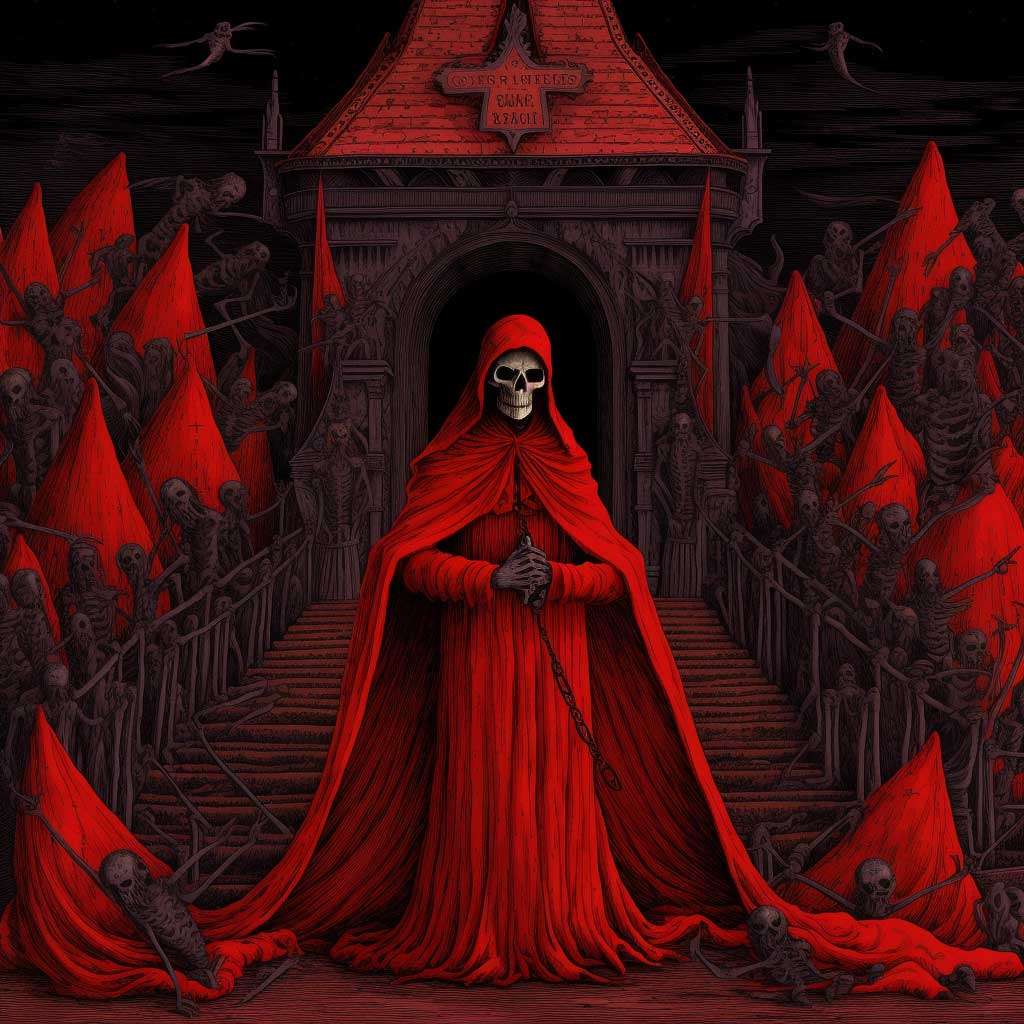 Maska Czerwonej Śmierci puzzle online