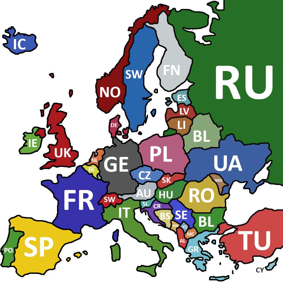 łamigłówka europejska puzzle online